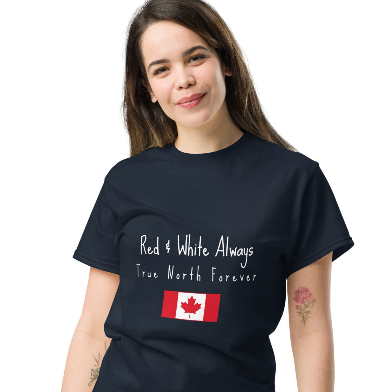 True North Canada T-shirt. O Canada Clothing Canada Flag True North T Shirt. Canada t-shirt.