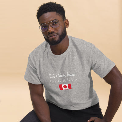 O Canada Clothing Canada Flag True North T Shirt. Canada t-shirt.